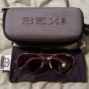 Gray Sunglasses Case